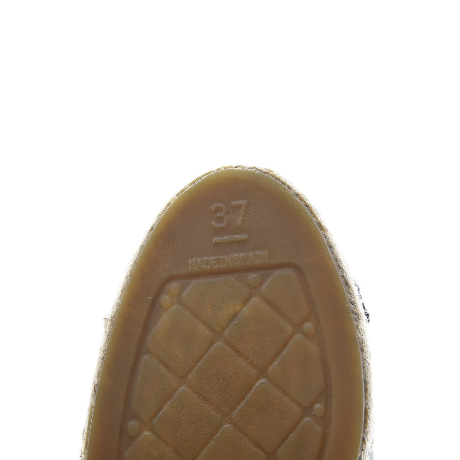 Chanel Lambskin Grosgrain Quilted CC Chain Espadrille Mules 37 Black 8 of 9