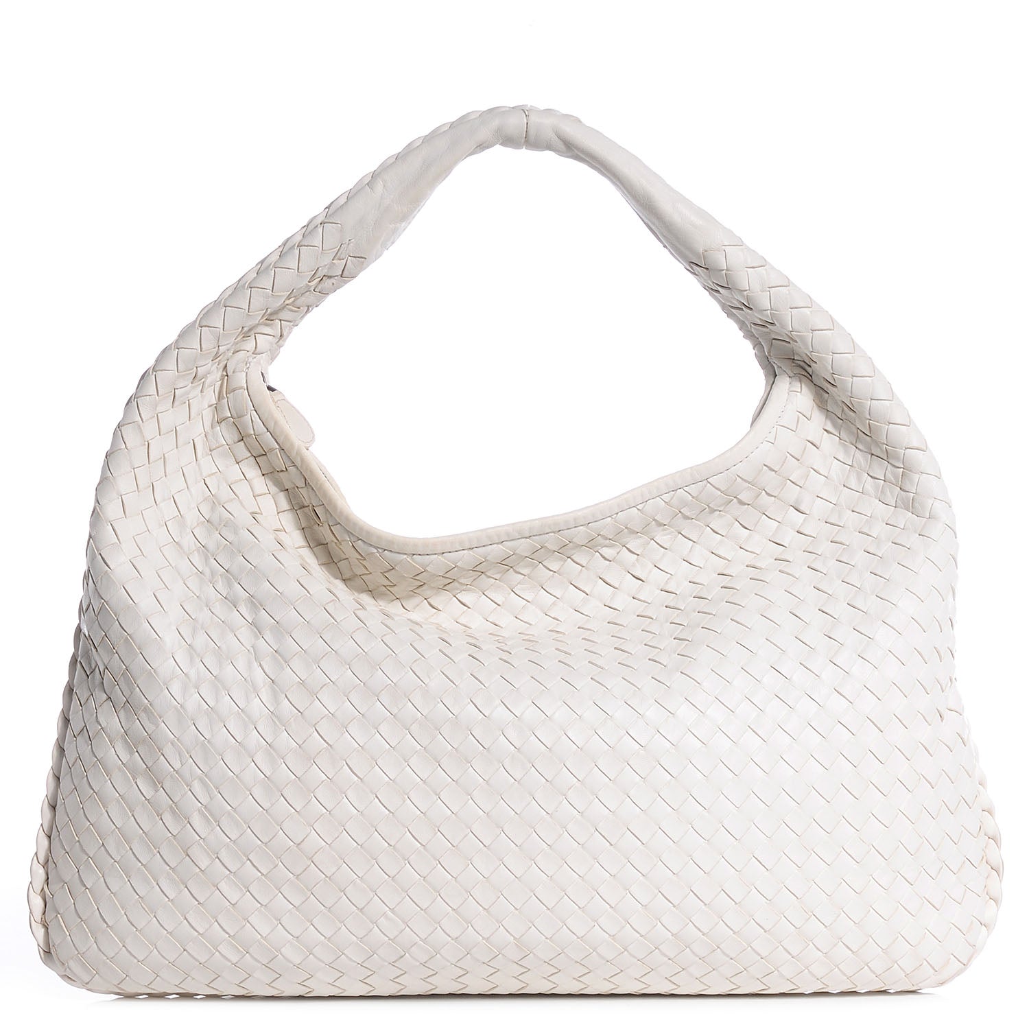 Bottega Veneta Nappa Intrecciato Large Hobo White 1 of 8