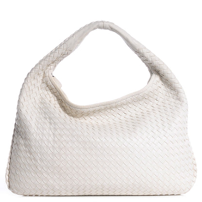 Bottega Veneta Nappa Intrecciato Large Hobo White 1 of 8