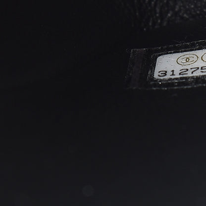Chanel Metallic Lambskin Quilted Mini Square Flap Gold Black 7 of 10