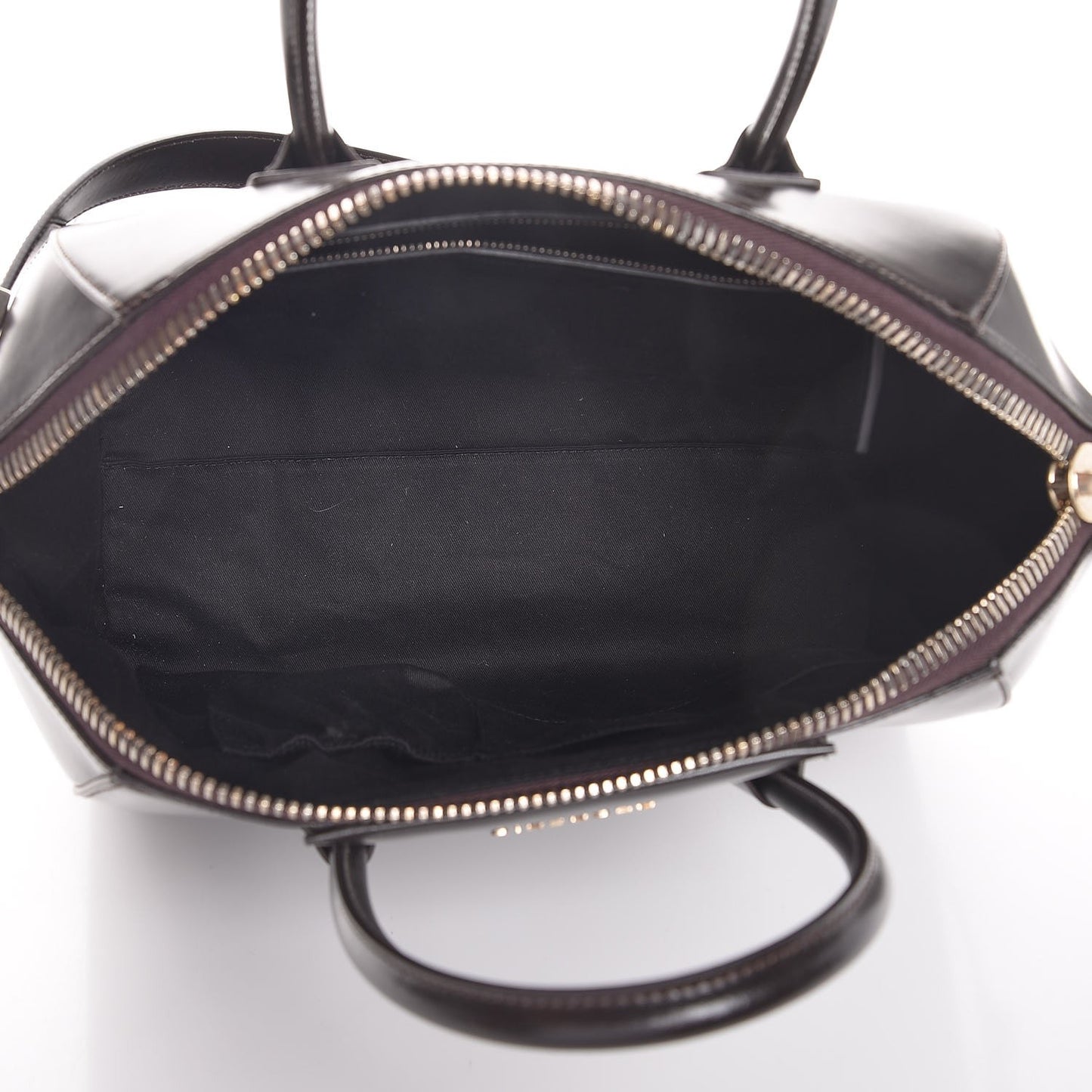 Shiny Lord Calfskin Medium Antigona Brown