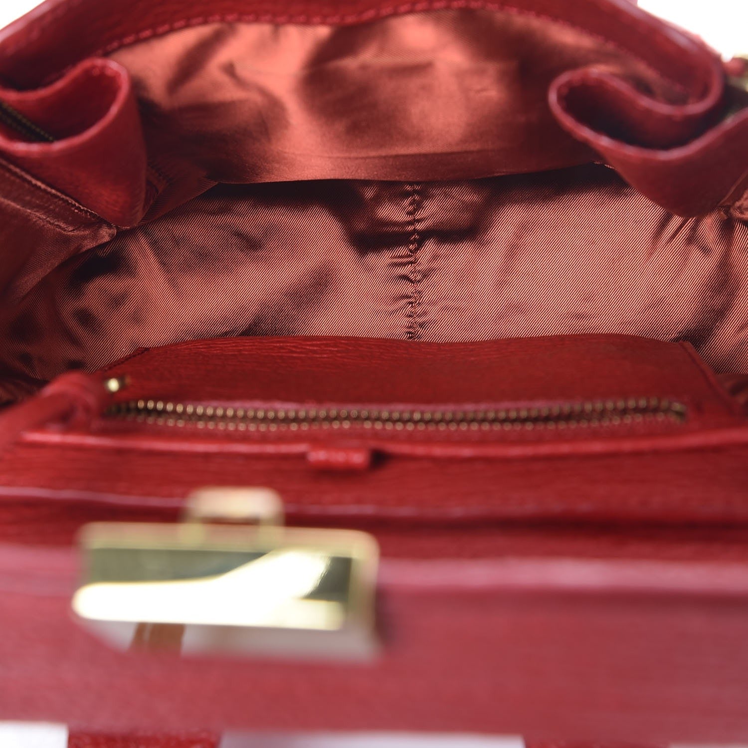 3.1 Phillip Lim 3.1 Textured Calfskin Mini Pashli Satchel Red 5 of 7