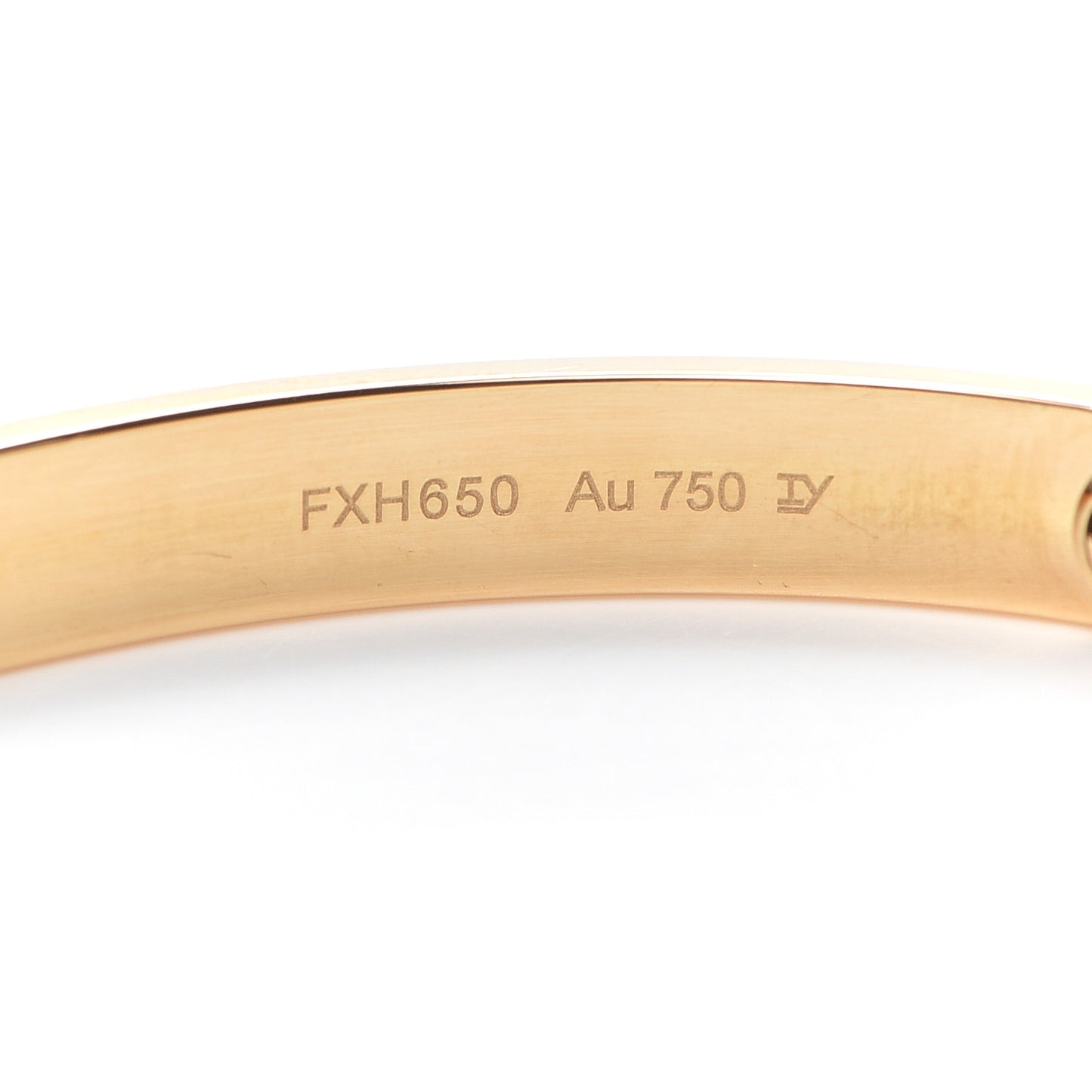 18K Yellow Gold LOVE Bracelet 19
