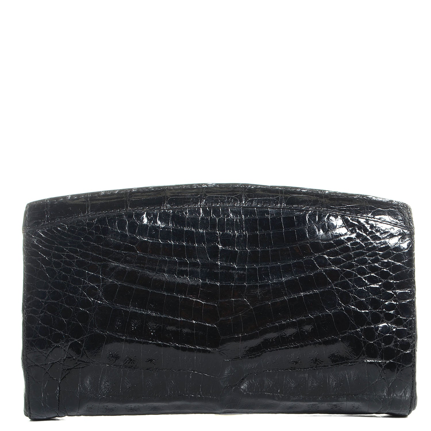 Nancy Gonzalez Crocodile Clutch Black 1 of 8