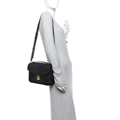 Louis Vuitton Empreinte Pochette Metis Black 2 of 13