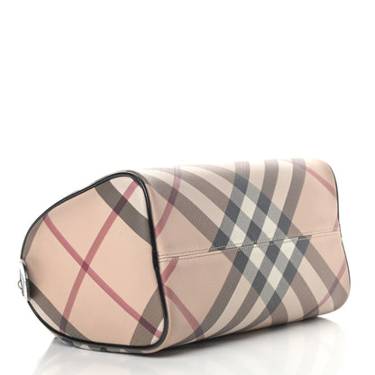 Burberry Nova Check Small Chester Bowling Bag Black 4 of 12