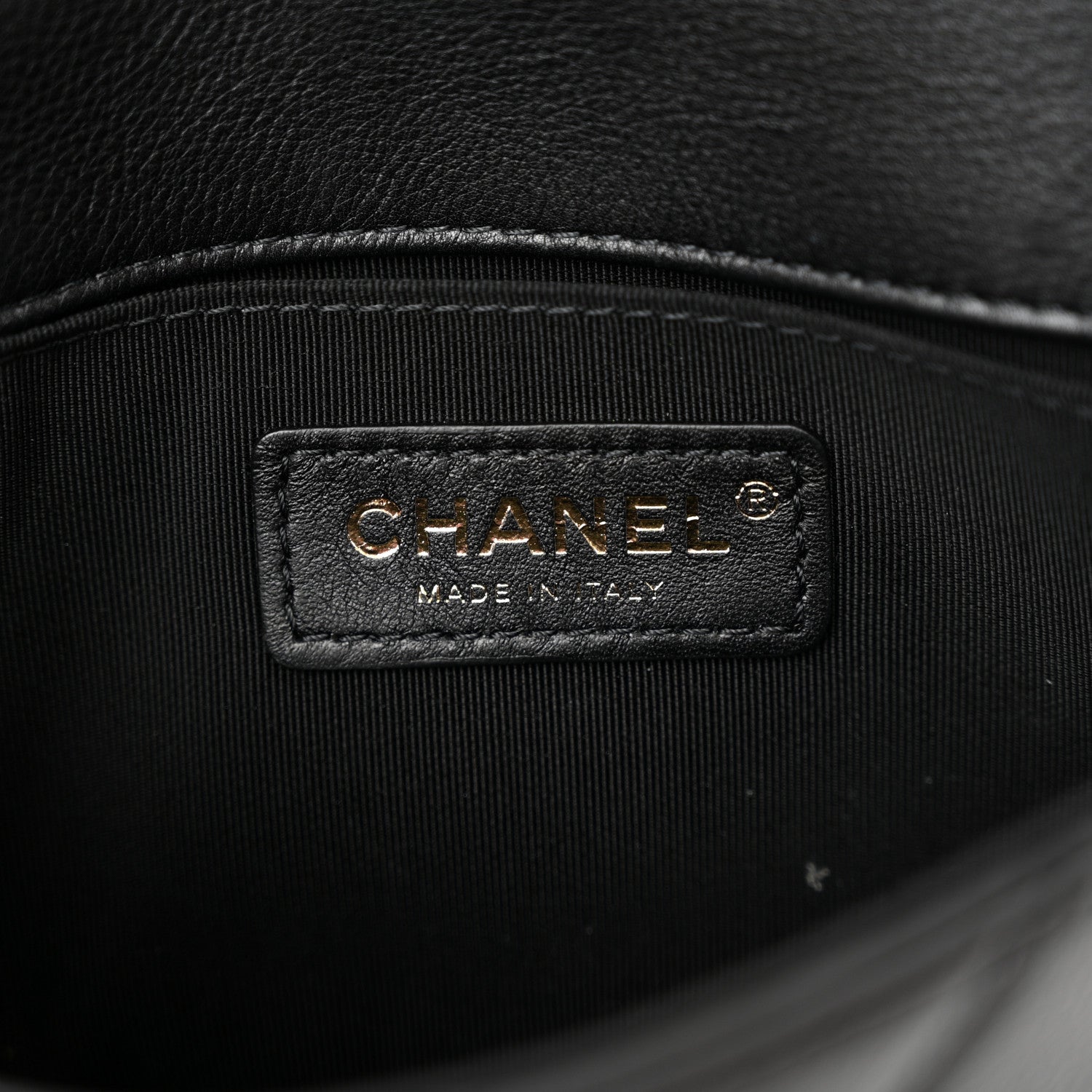 Chanel Calfskin Quilted Flap Waist Bag Black 6 of 11