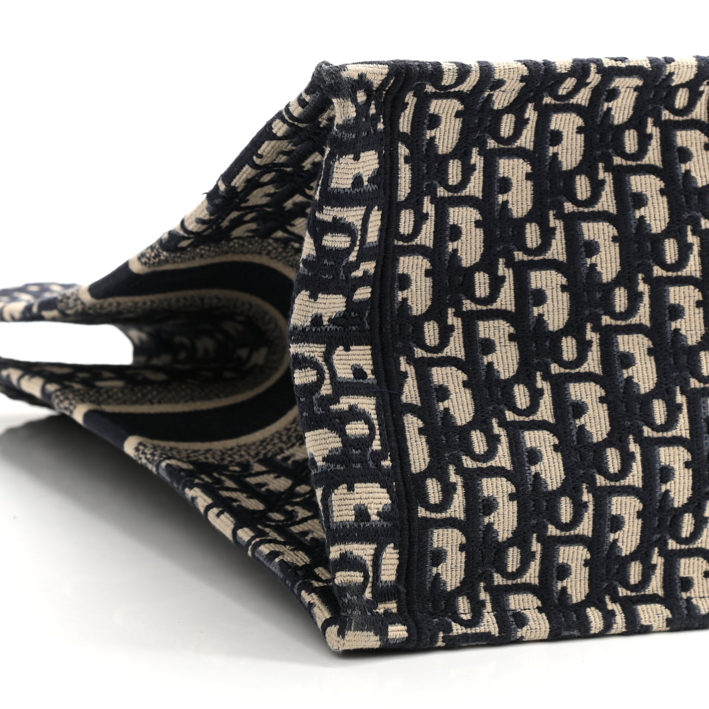 Oblique Large Book Tote Blue Multicolor