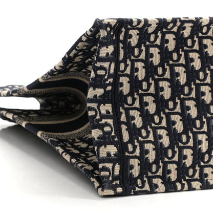 Christian Dior Oblique Large Book Tote Blue Multicolor 9 of 10