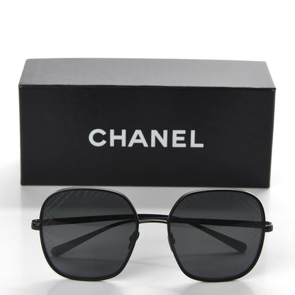 Chanel Square Sunglasses 4252 Black 8 of 8