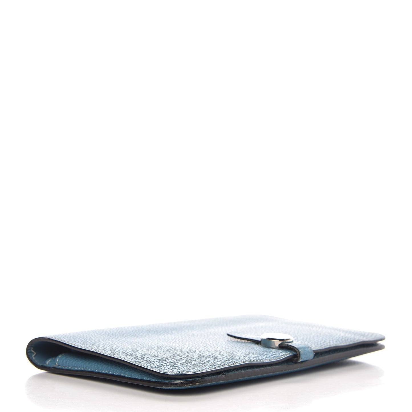 Togo Dogon Duo Wallet Blue Jean