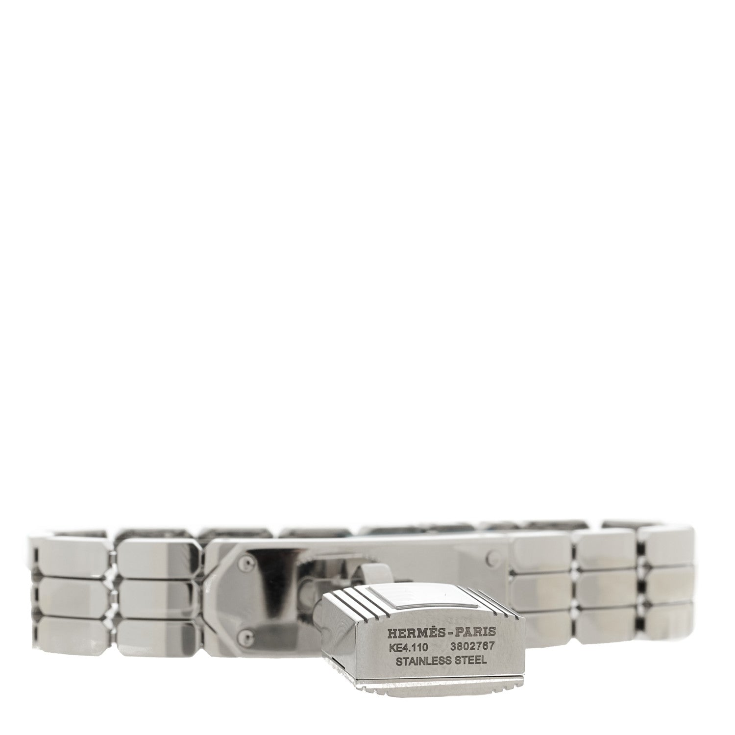 Hermes Stainless Steel 16mm Kelly Quartz Watch 2 of 5