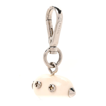 Prada Saffiano Edward Robot Trick Keychain 3 of 4