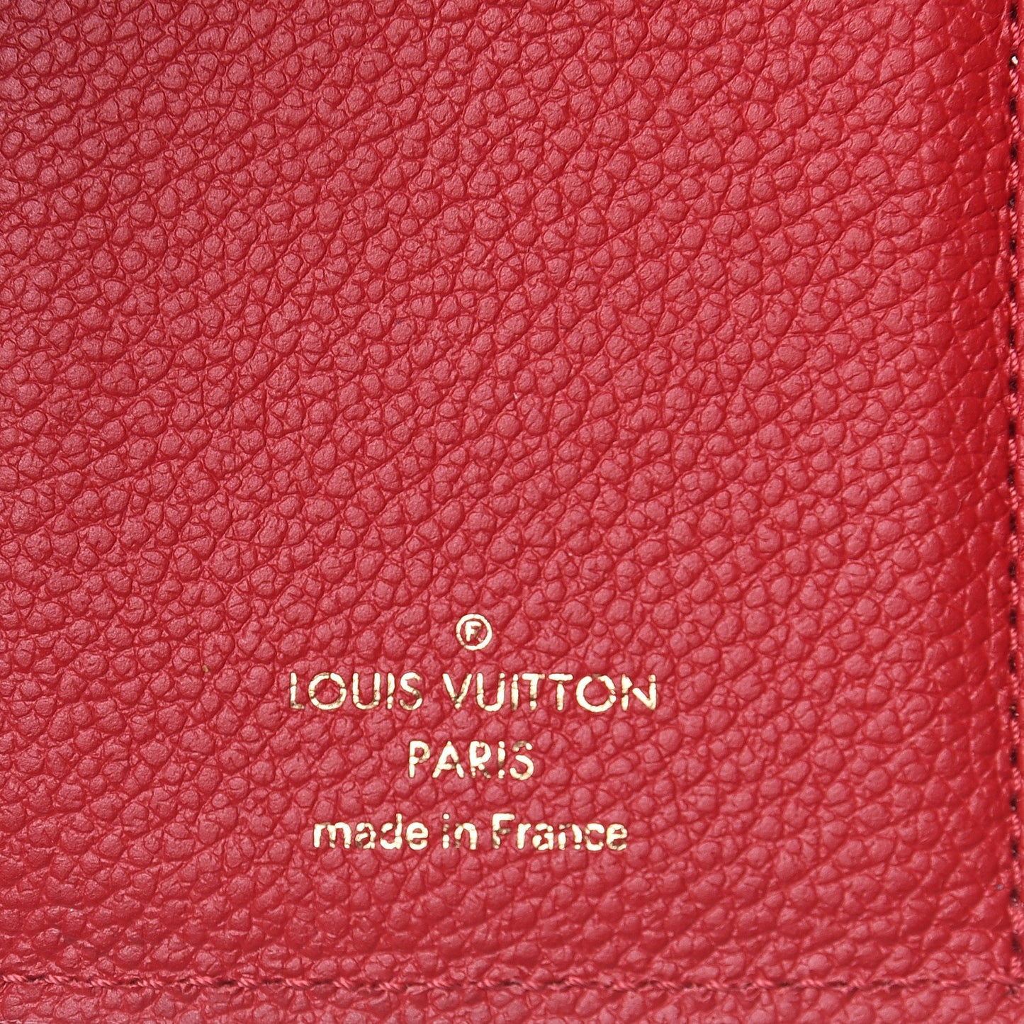 Empreinte Victorine Wallet Scarlet
