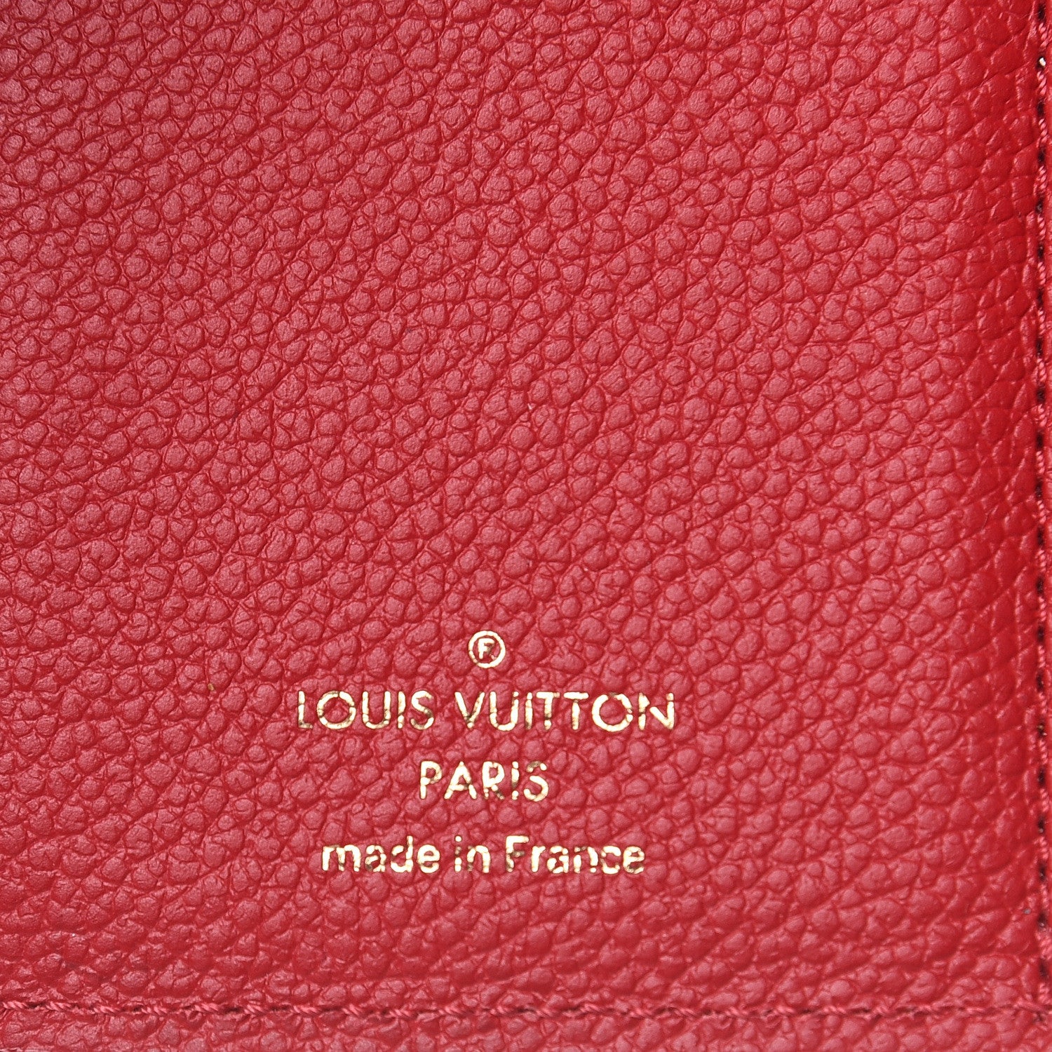 Louis Vuitton Empreinte Victorine Wallet Scarlet 6 of 9