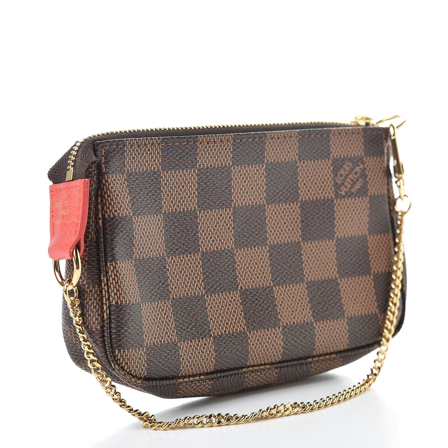 Damier Ebene 2015 Christmas Animation Mini Pochette Accessories