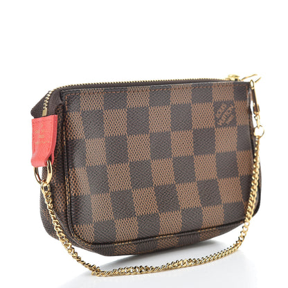 Louis Vuitton Damier Ebene 2015 Christmas Animation Mini Pochette Accessories 3 of 7