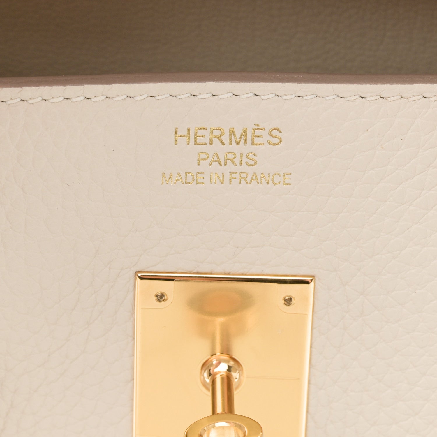 Hermes Togo Birkin 35 Craie 6 of 10
