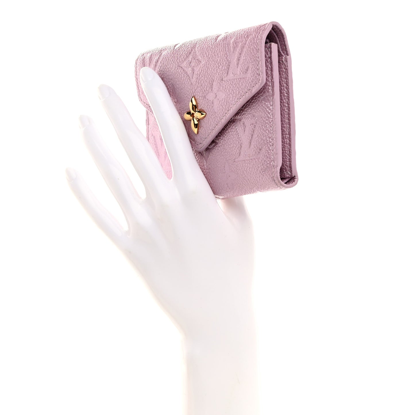 Empreinte Monogram Flower Victorine Wallet Pearly Lilac