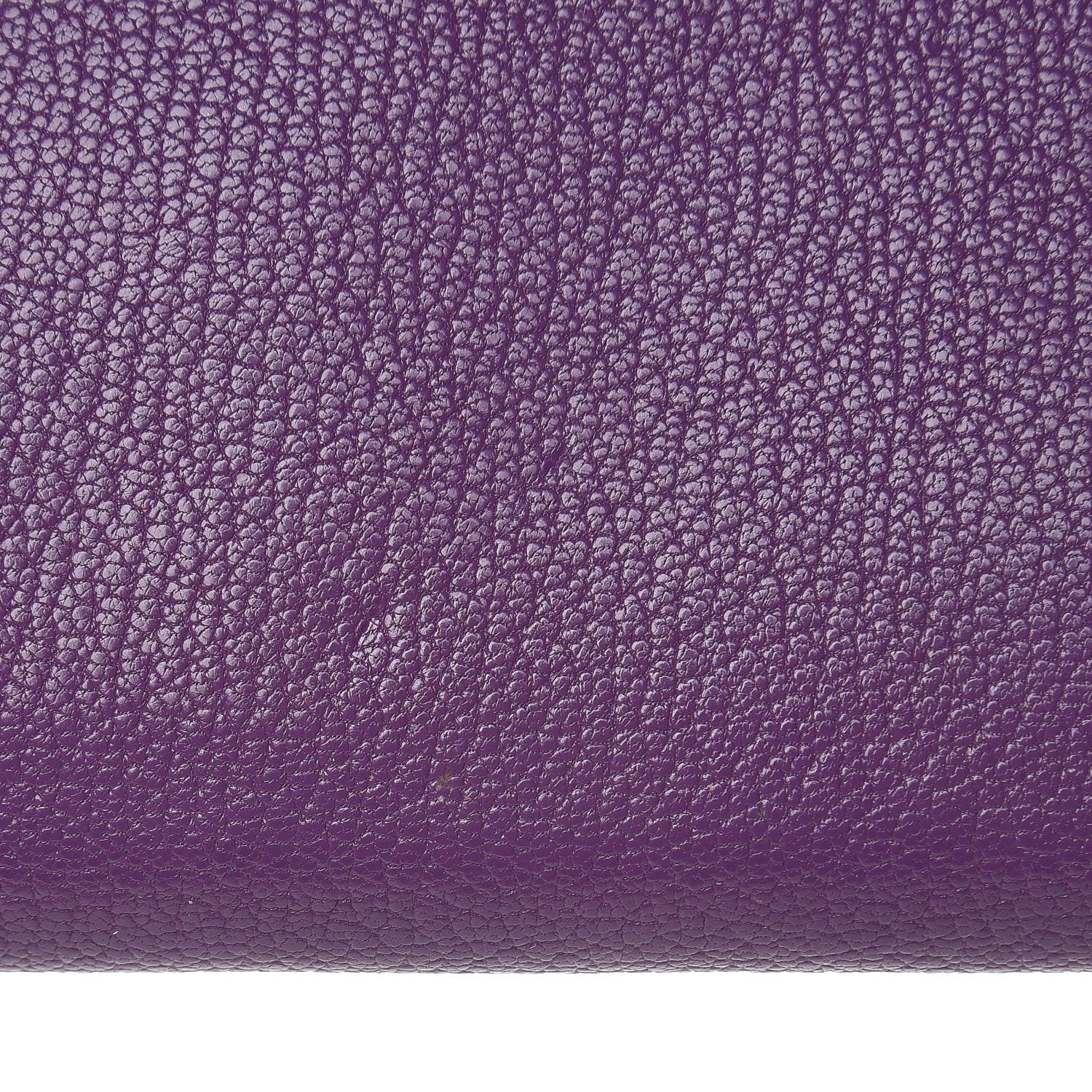Hermes Chevre Mysore Kelly Longue Wallet Violet 14 of 15