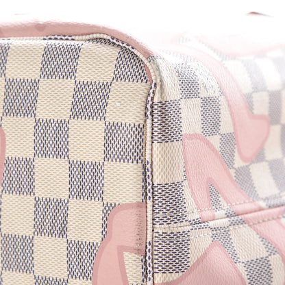Louis Vuitton Damier Azur Tahitienne Neverfull MM 13 of 17