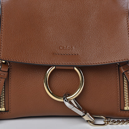 Chloe Calfskin Mini Faye Day Shoulder Bag Tan 10 of 10