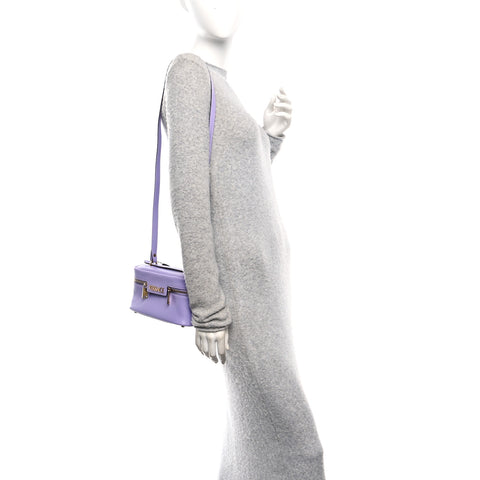 Lambskin Tag Vanity Bag Lilac