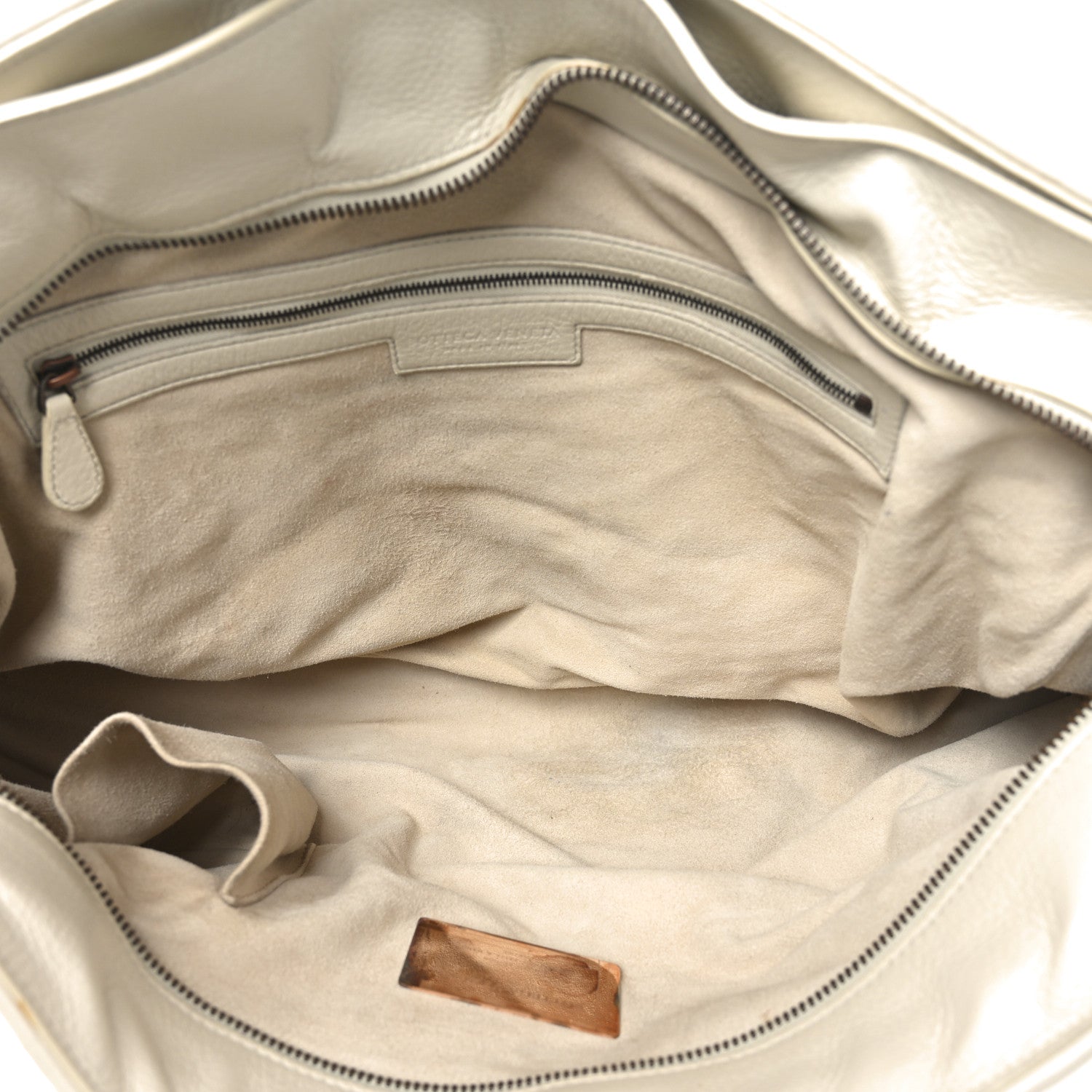 Bottega Veneta Nappa Intrecciato Embroidered Trim Tote Marmo 5 of 12