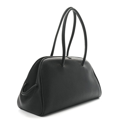 Jacquemus Grained Calfskin The Turismo Soft Bowling Black 3 of 9
