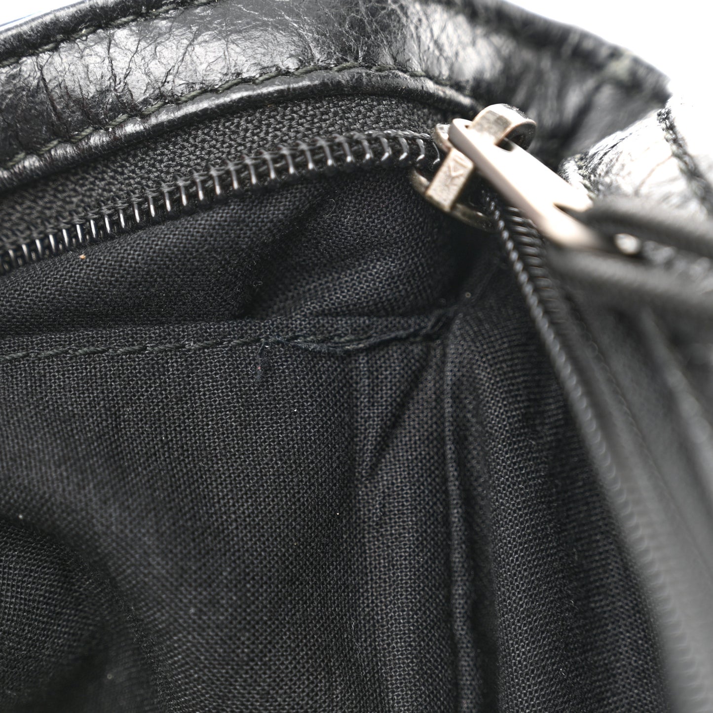 Agneau Arena Graffiti All Over Zip Pouch Black Multicolor