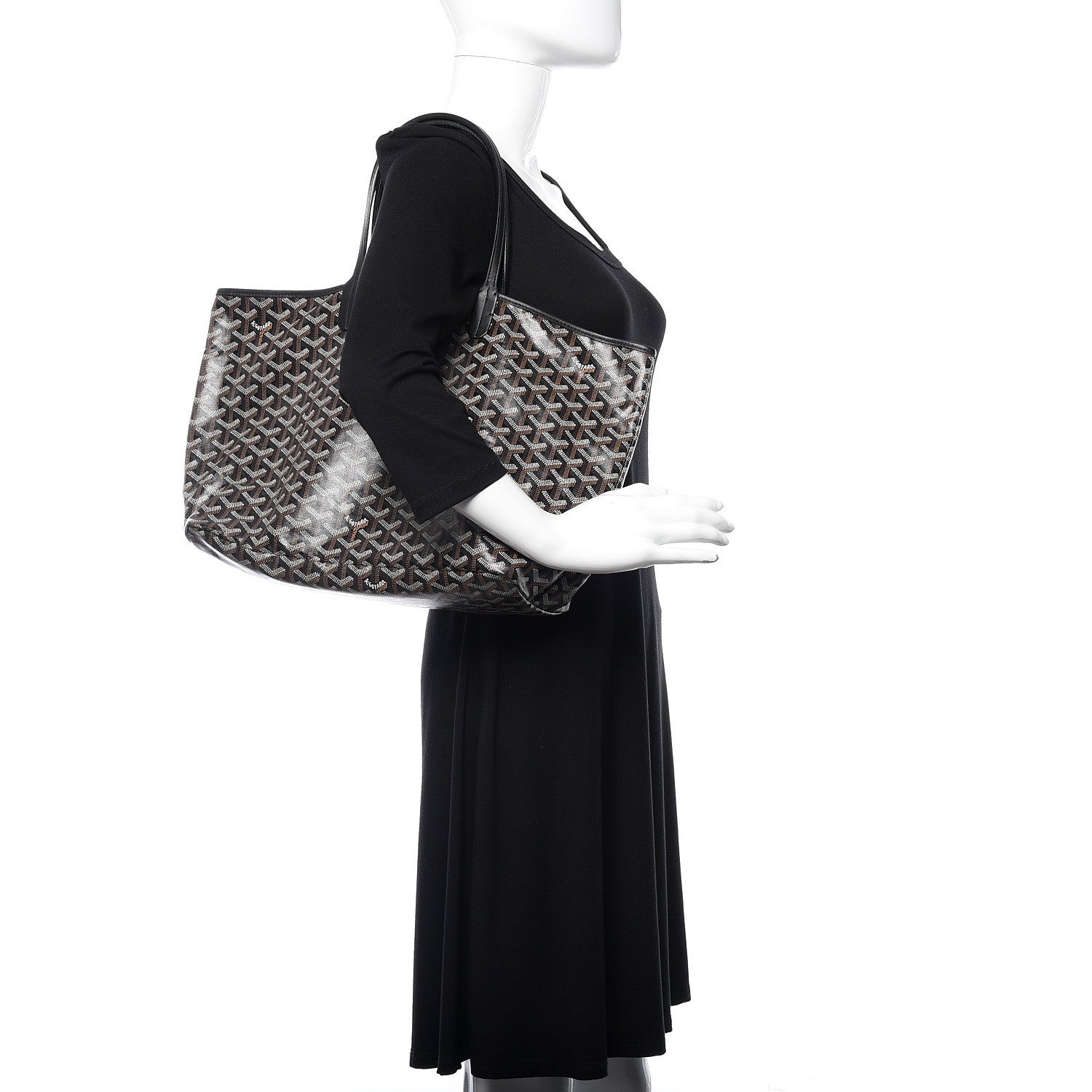Goyard Goyardine Saint Louis PM Black 2 of 10