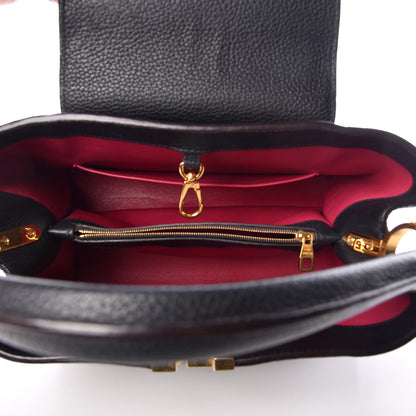 Louis Vuitton Taurillon Capucines GM Black 7 of 13