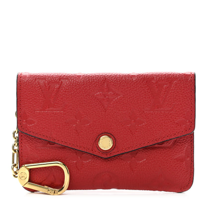 Louis Vuitton Empreinte Key Pouch Cherry 1 of 8