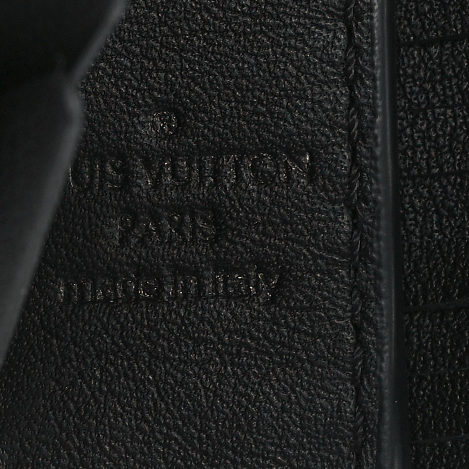 Louis Vuitton Reverse Monogram Fringes Bandouliere Shoulder Strap PM Black 3 of 4