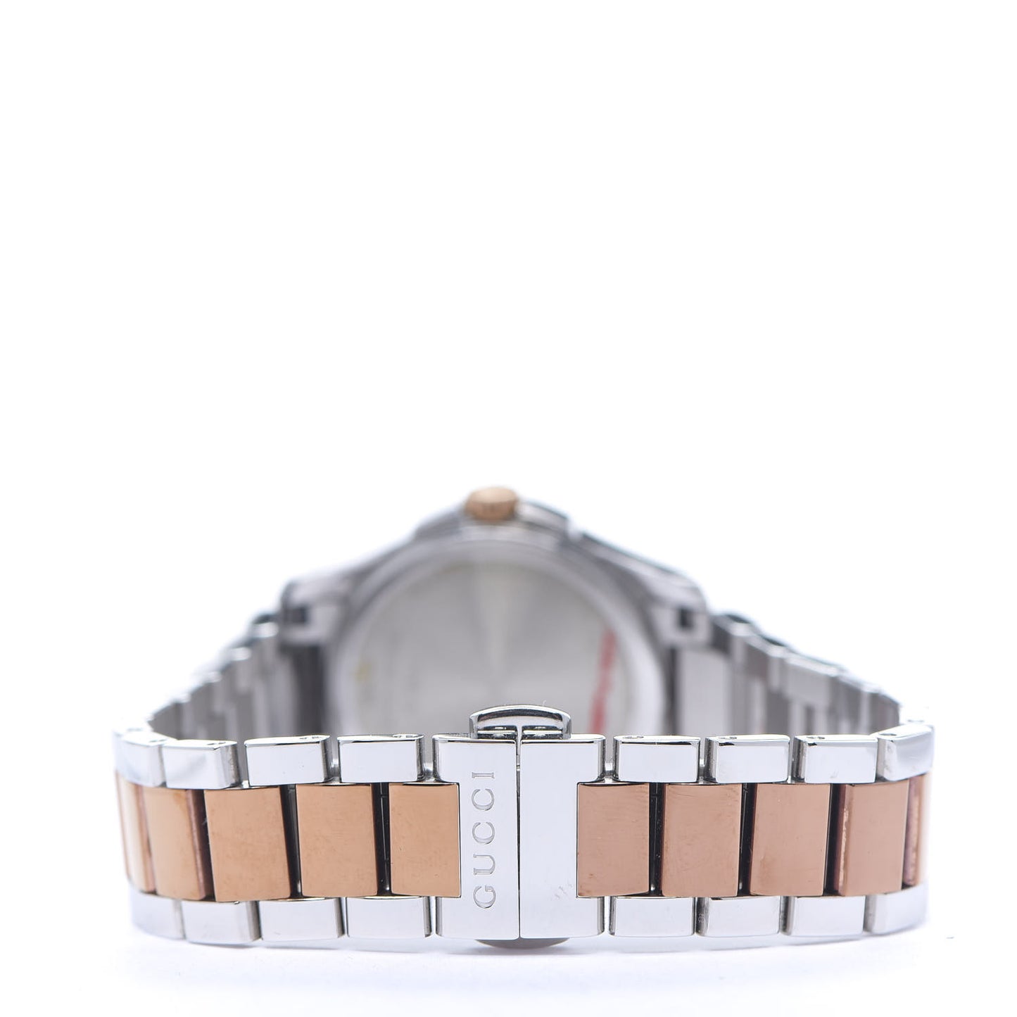 Stainless Steel Diamond Mother of Pearl 27mm G-Timeless Two Tone Quartz Watch