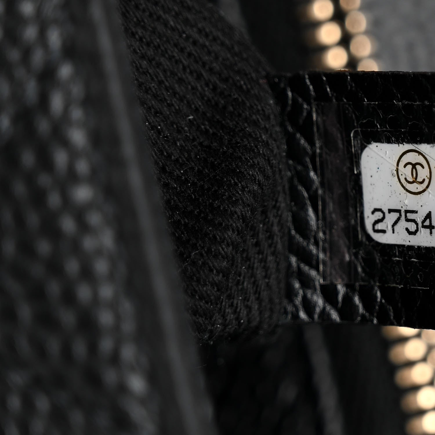 Chanel Grained Calfskin Small Stitched Flap Black 7 of 10