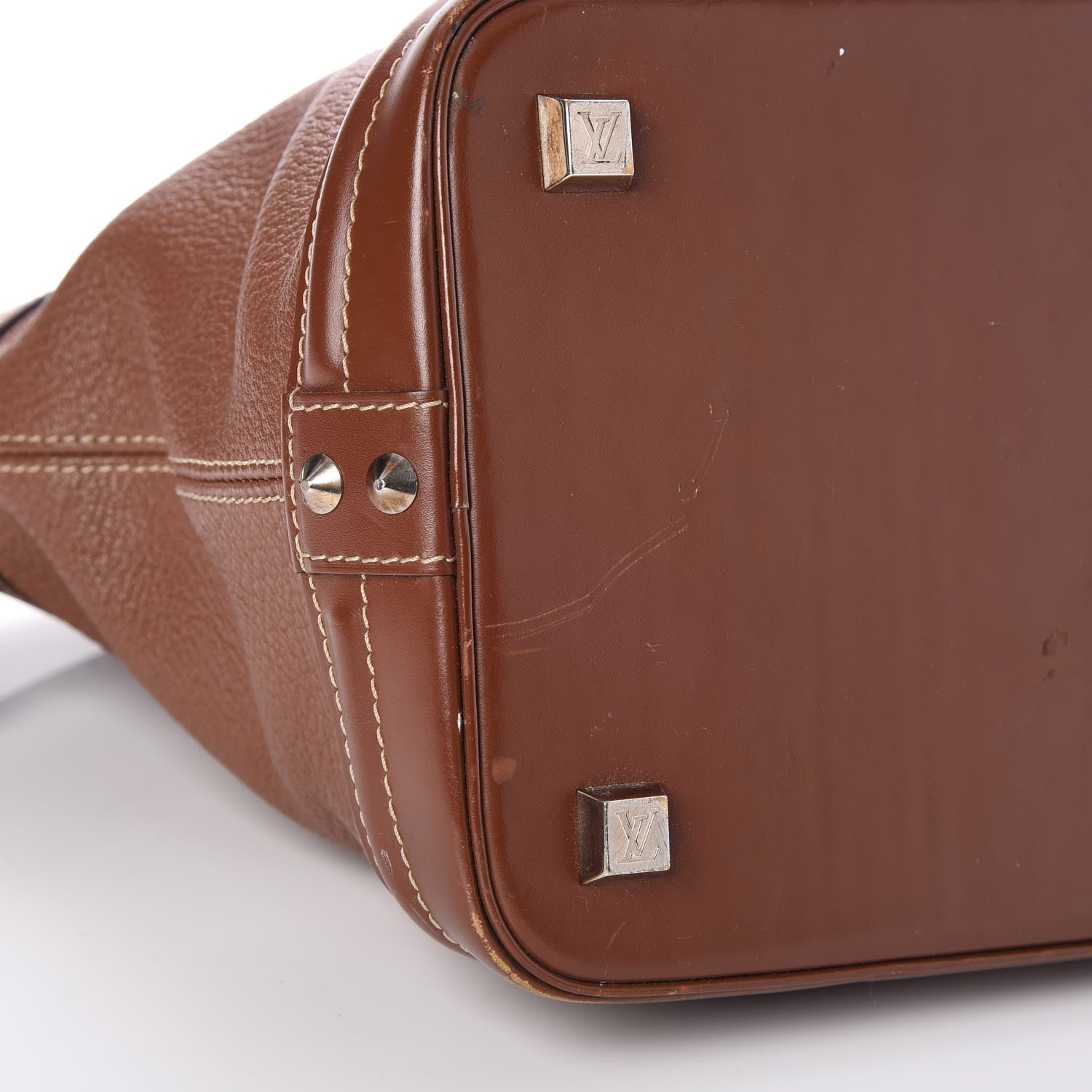 Louis Vuitton Suhali Lockit MM Sienne 12 of 13