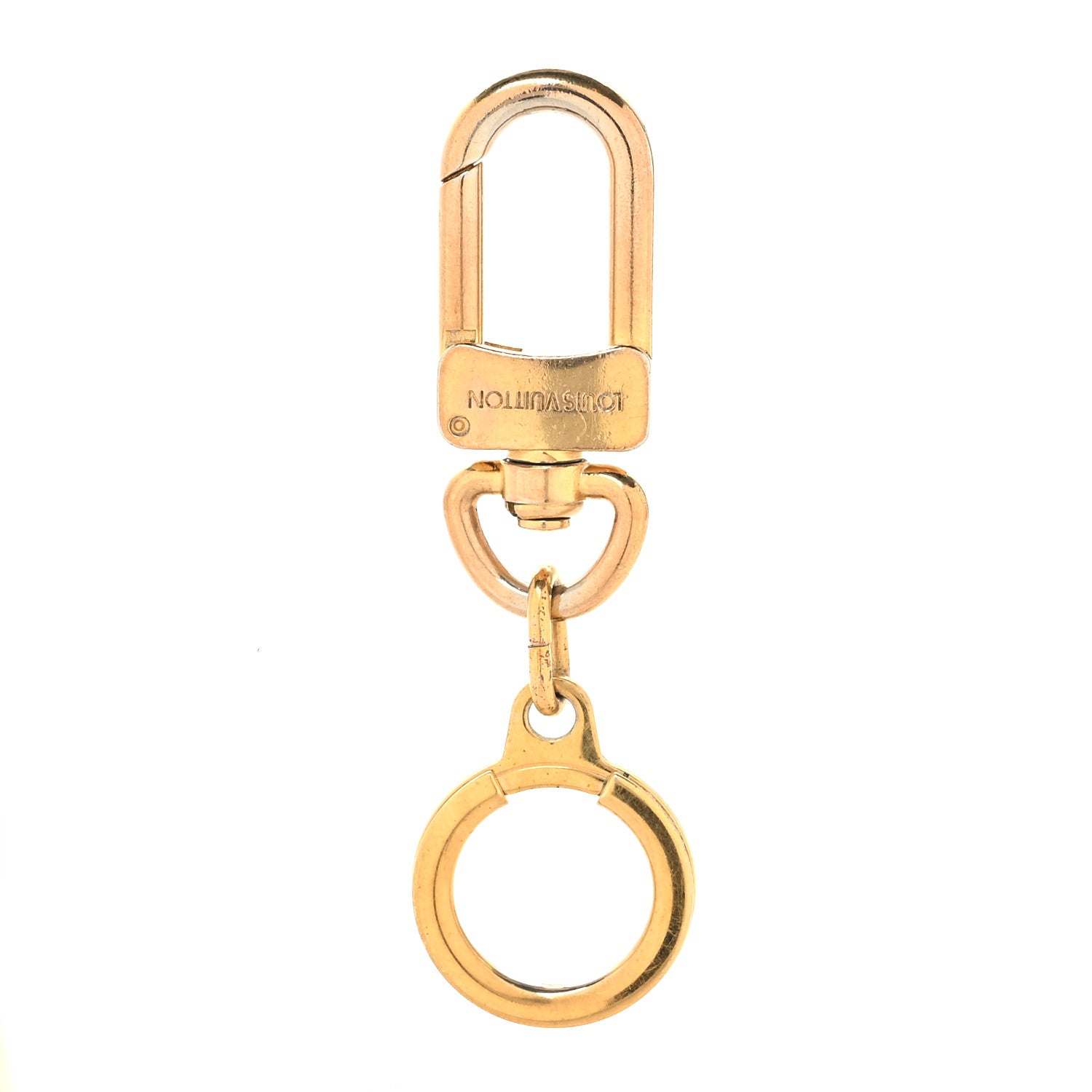 Louis Vuitton Pochette Extender Key Ring Gold 1 of 4
