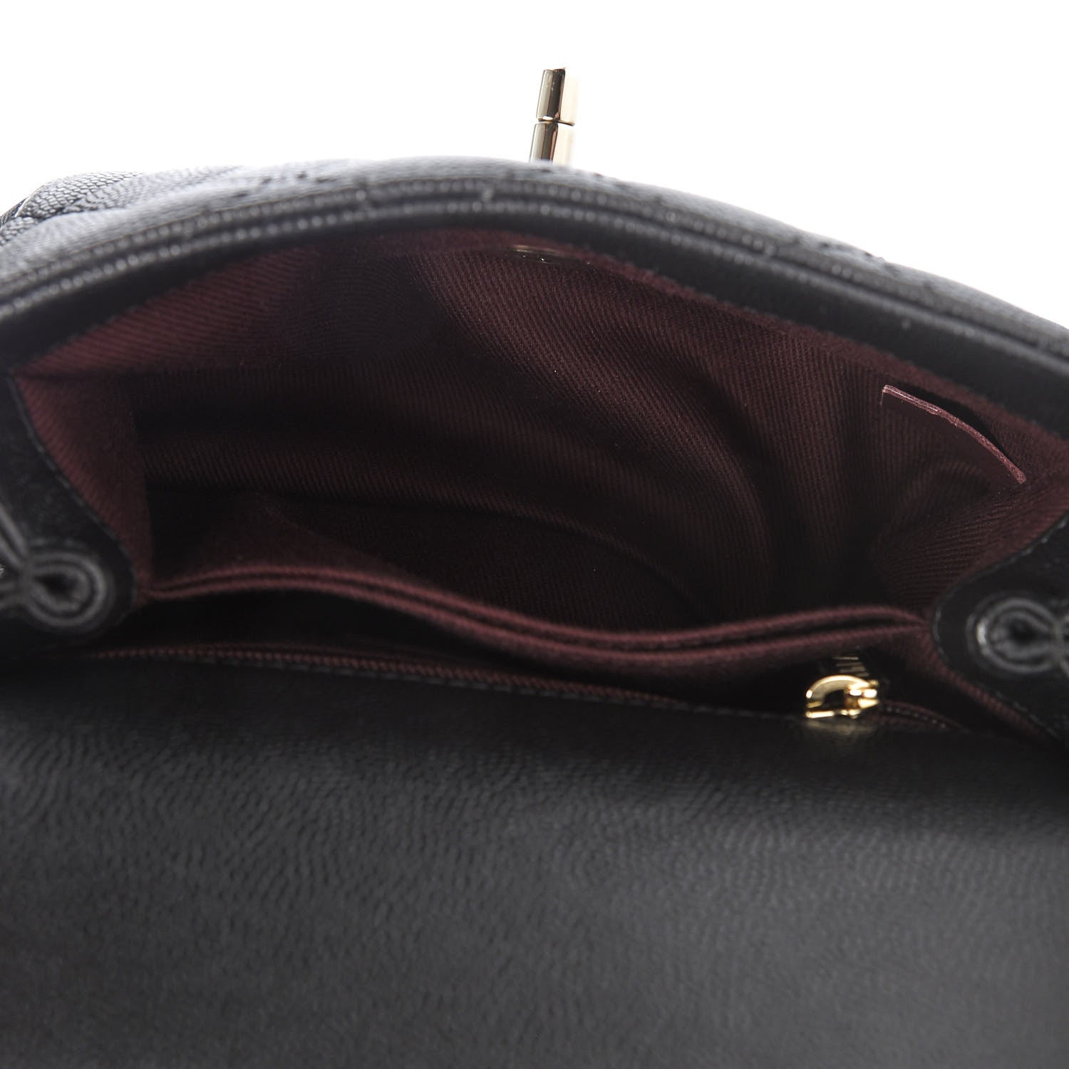 Chanel Caviar Quilted Extra Mini Coco Handle Flap Black 5 of 9