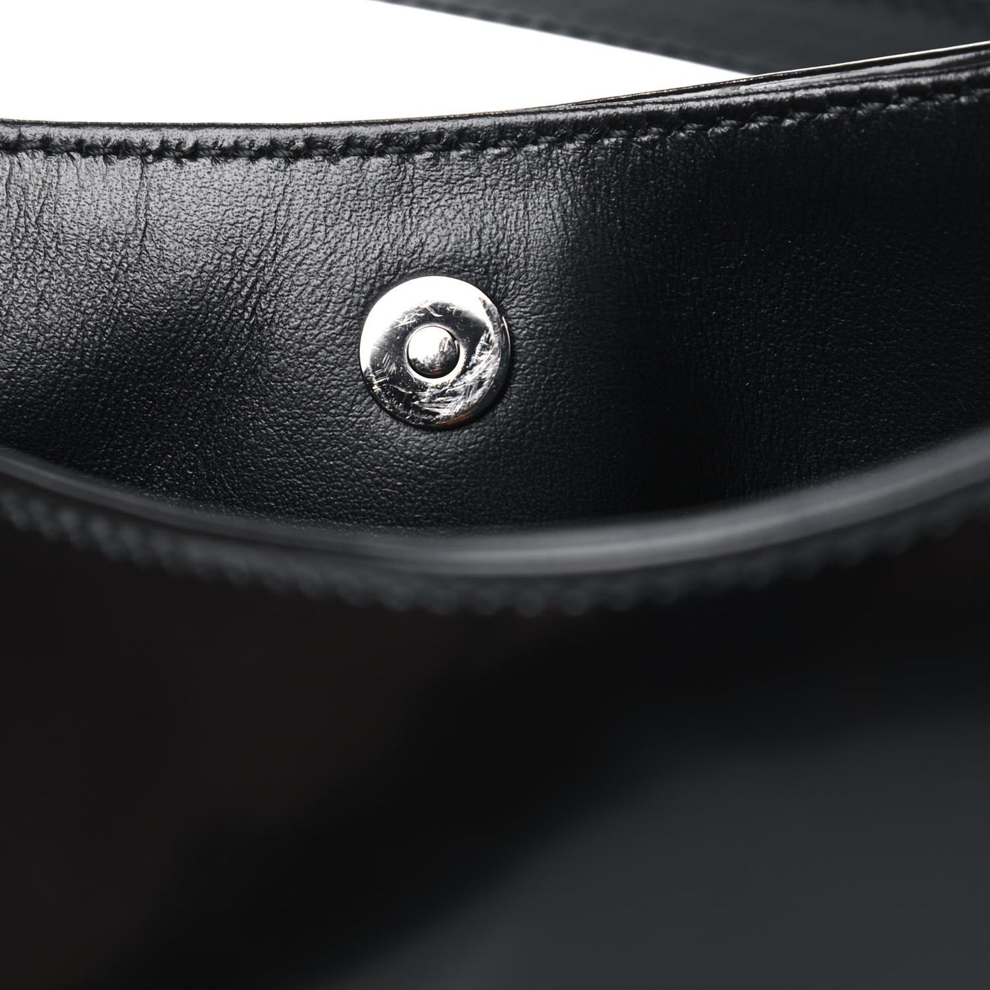 Spazzolato Cleo Shoulder Bag Black