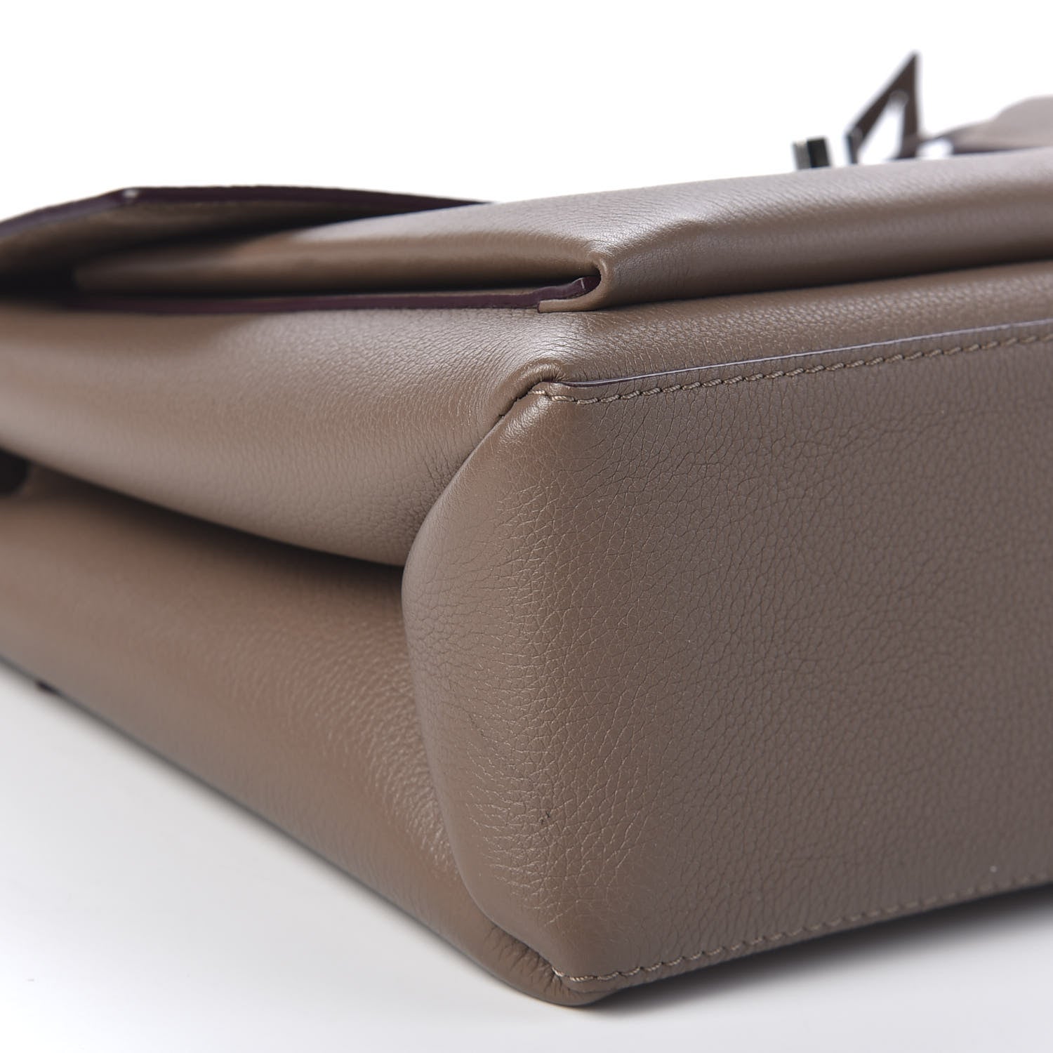 Louis Vuitton Soft Calfskin My Lockme Top Handle Taupe Glace 5 of 9