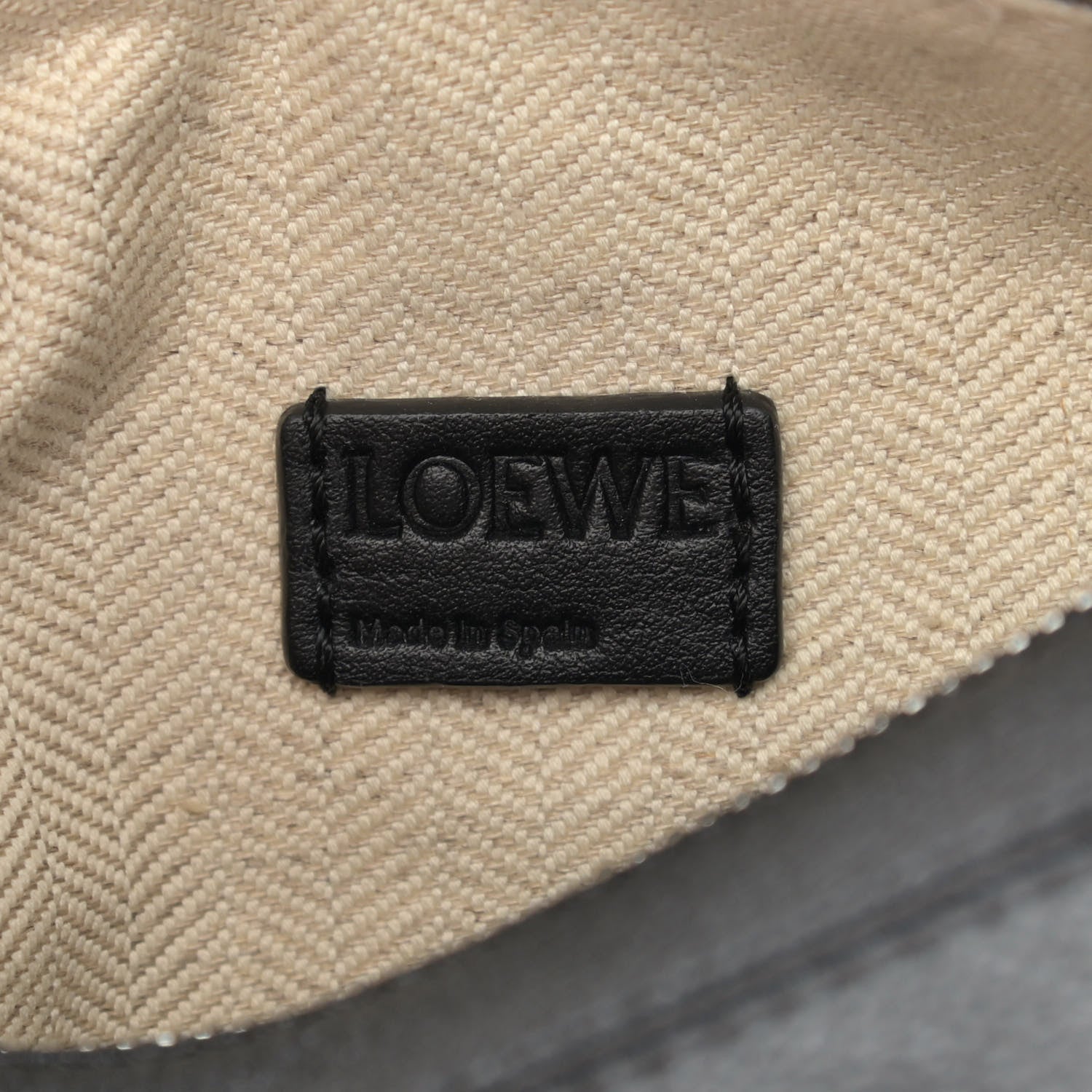 Loewe Calfskin Mini Puzzle Bag Black 6 of 10