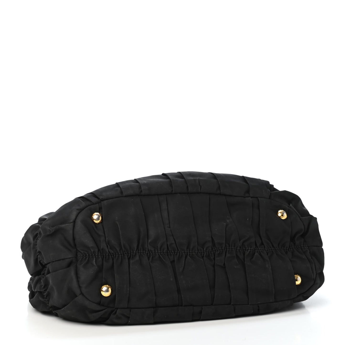 Tessuto Nylon Gaufre Tote Black