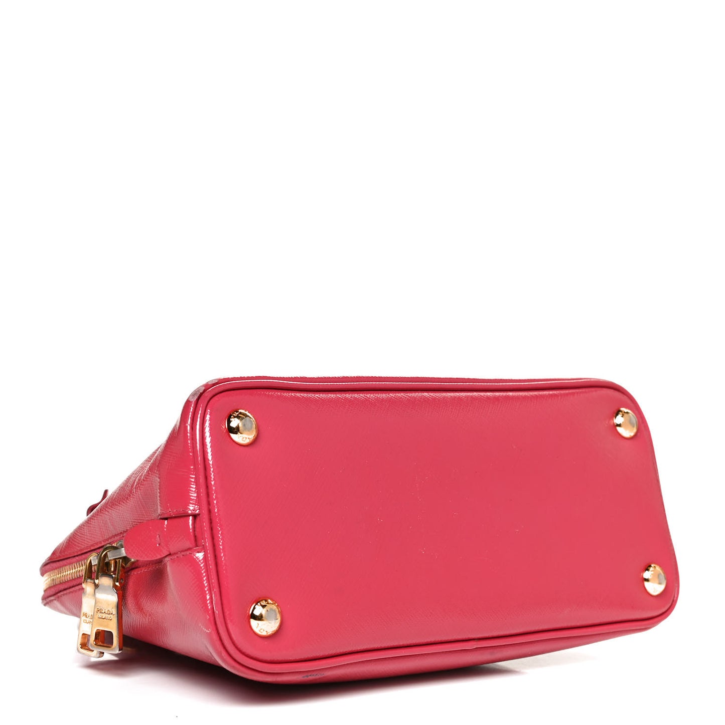Saffiano Vernice Mini Promenade Double Zip Tote