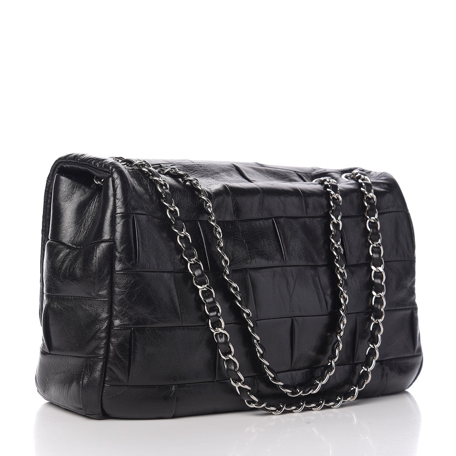 Chanel Lambskin Igloo Single Flap Black 2 of 11