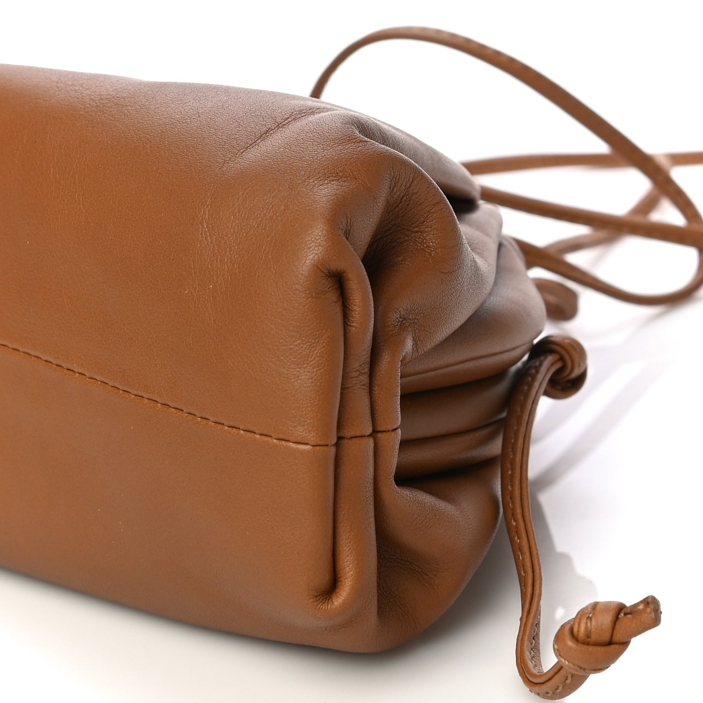 Butter Calfskin The Mini Pouch Cammello