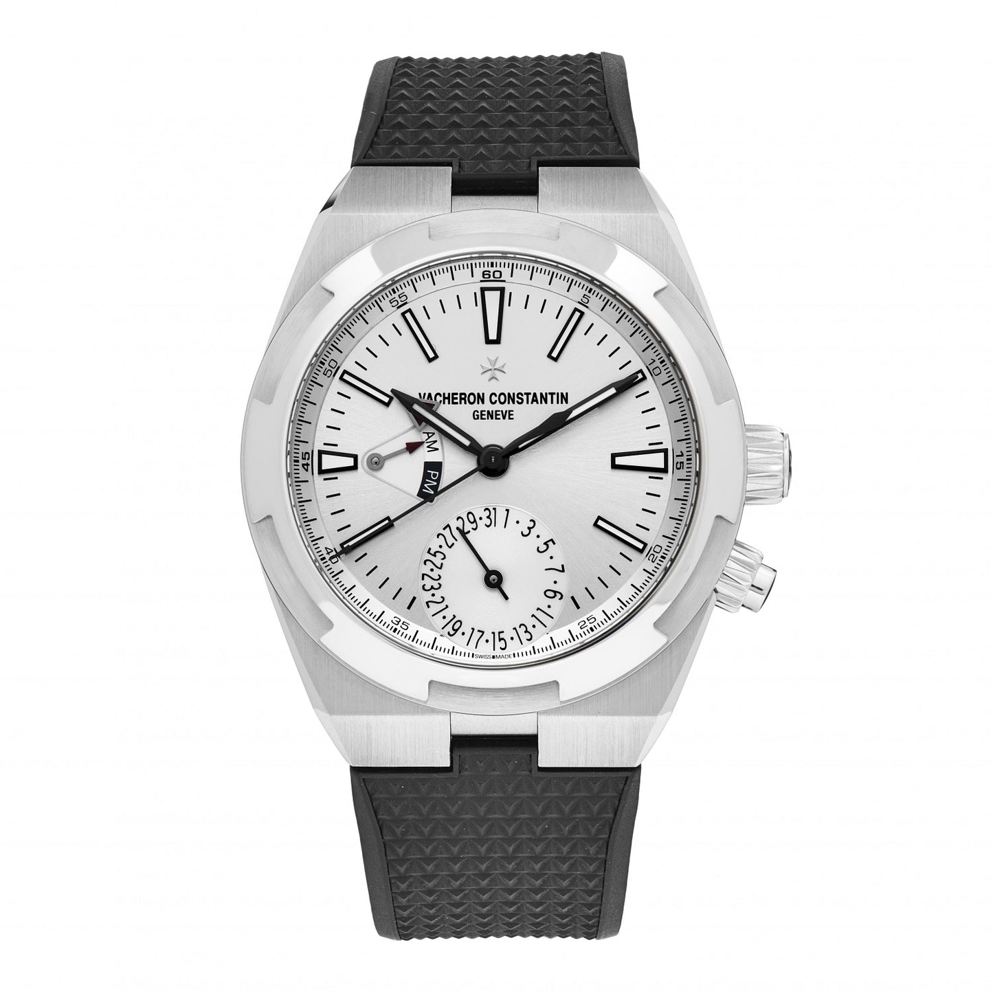 Stainless Steel 41mm Overseas Dual Time Automatic Watch 7900V/110A