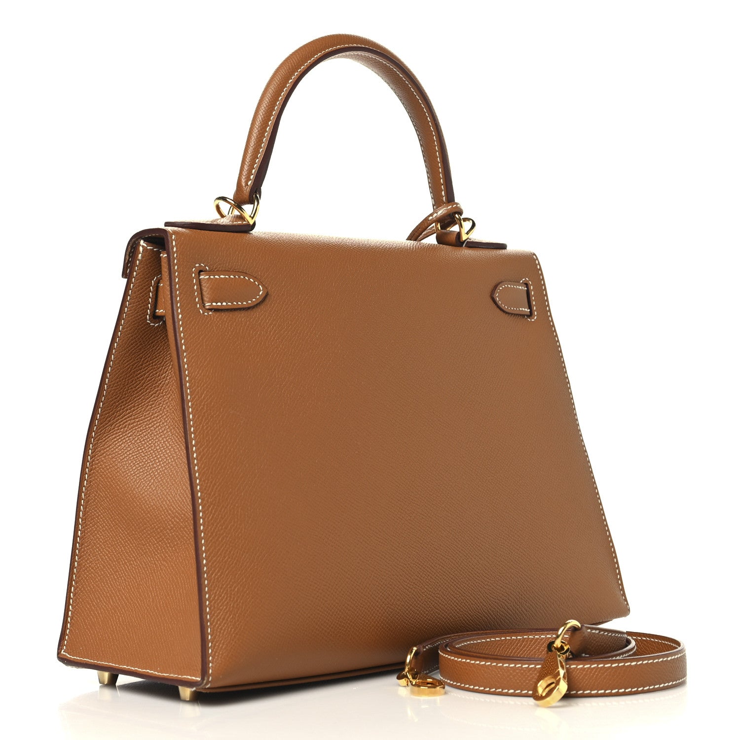Hermes Epsom Kelly Sellier 28 Gold 3 of 12