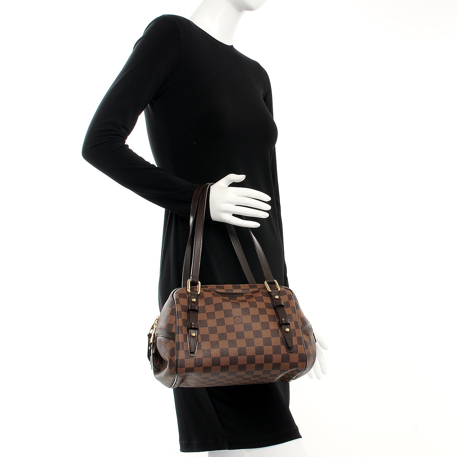 Louis Vuitton Damier Ebene Rivington PM 2 of 8