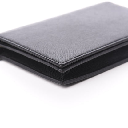 Gucci Textured Calfskin Medium Betty Chain Wallet Black 7 of 8